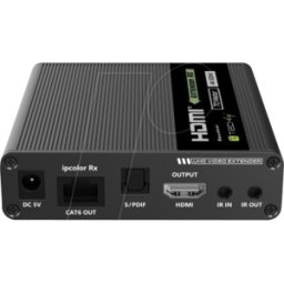 TECHLY IDA EXT-676R - Extensor HDMI/SPDIF mediante Cat.6/6a/7, receptor