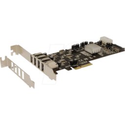 EXSYS EX-11494-2 - PCIe (x4) > 4 puertos USB 3,2 Gen 1 tarjeta incl. Soporte de per