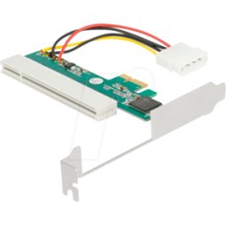 DELOCK 90063 - Tarjeta Elevadora PCI Express x1 a 1 x PCI 32 Bit 5 V ranura