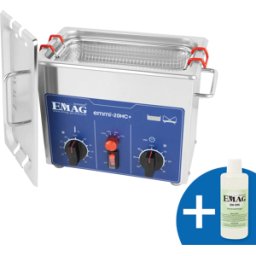 EMAG EMMI 20 HC+ - Limpiador ultrasónico, 2 l , 120 W, con calefactor, acero