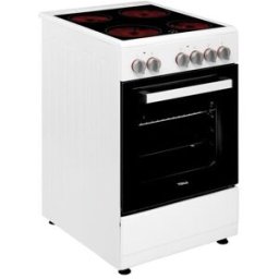 Teka Cocina compacta 49,8 cm, placa vitrocerámica 4 zonas y horno eléctrico - FS 502 4VE WH. Blanco