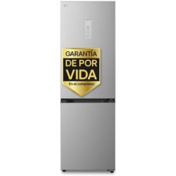 LG Frigorífico Combi DoorCooling+, 1.86m , Serie 200 - GBBSJ11EPY. Acero antihuellas