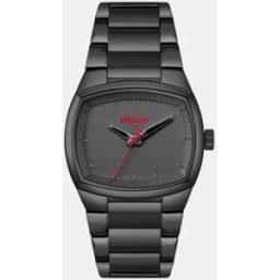 HUGO Reloj de hombre Telly 1530462 de acero negro. Negro
