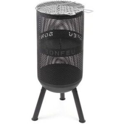 BONFEU Chimenea de Leña Exterior Bonves 34. Negro
