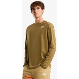 The North Face Camiseta de manga larga para hombre Shadow . Marrón