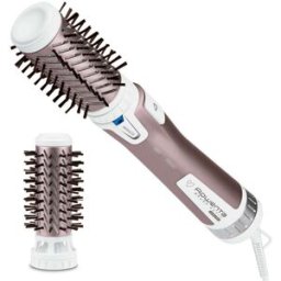 Rowenta Cepillo secador giratorio Brush Activ Recubrimiento Cashmere Keratin. Negro