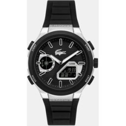Lacoste Reloj LC33 Better 2011516 de silicona negro. Negro