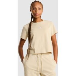 The North Face Camiseta recta para mujer Essential Cutie . (XL) Beige