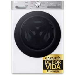 LG Lavadora secadora 13 kg lavado, 7 kg secado, 1.400 rpm - F4DR9513A2W. Blanco