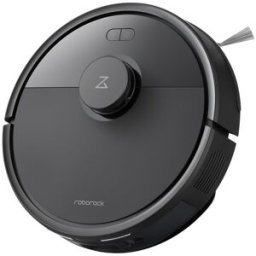 Roborock Robot aspirador y friegasuelos Q7 BF con funcion de mapeo automático. Negro