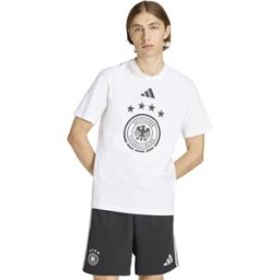 Adidas Camiseta de hombre Alemania Mundial 2026 DNA Graphic . (XL) Blanco