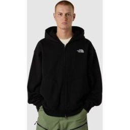 The North Face Sudadera holgada con capucha y cremallera integral de hombre . (XXL) Negro