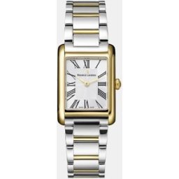 Maurice Lacroix Reloj de mujer Fiaba Square FA1205-PVY02-110-A de acero bicolor. Plateado