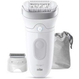 Braun Depiladora eléctrica 7-041 Silk·épil 7. Plata