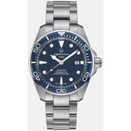 Certina Reloj de hombre Automático DS ACTION DIVER C0326071104100 de acero. Azul