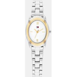 Tommy Hilfiger Reloj de mujer Demi Oval 1782874 de acero. Plateado