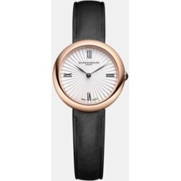 Baume & Mercier Baume & Mercier - Reloj de mujer Joia M0A10849 de piel negro. Blanco