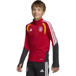 Adidas Camiseta de niños Alemania Mundial 2026 Tiro Entreno . (12 años) Rojo