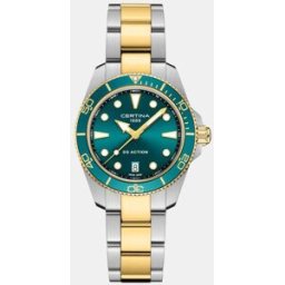 Certina Reloj de mujer DS Action Lady C0482102209100 de acero. Verde