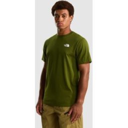 The North Face Camiseta recta para hombre NSE Box . (XL) Verde