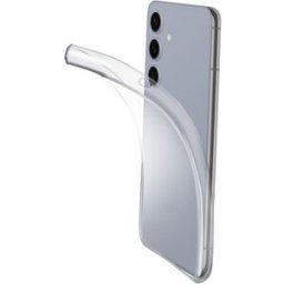 Cellular Line Carcasa de goma Cellularline Fine Transparente para Samsung Galaxy S25+. Transparente