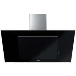 Teka Campana decorativa sistema de aspiración perimetral - DVT 98660 TBSBK. Cristal negro
