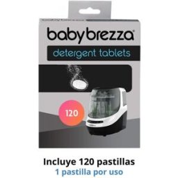 BABY BREZZA Pastillas para Lavavajillas Bottle Washer Pro de . (12.8 X 10.5 X 7 Cm) Negro niño
