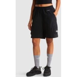 The North Face Pantalón corto plegable para mujer . (XS) Negro
