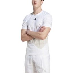 Adidas Camiseta de tenis y pádel de hombre LONDON . (XL) Blanco