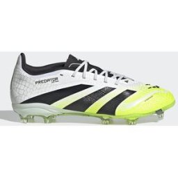 Adidas Botas De Futbol Niño Predator Elite Fg J . (38 y 2/3) Blanco