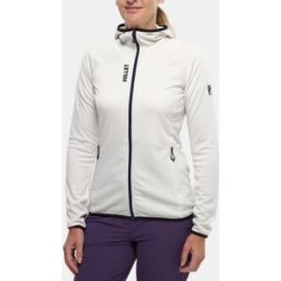 Millet Forros polares de Trekking de Mujer LOKKA HOODIE III W . Blanco