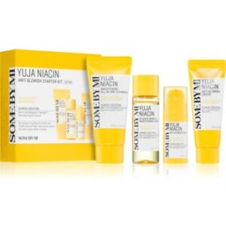 Yuja Niacin Anti Blemish Starter Kit Set De Viaje Para Unificar El Tono De La Piel
