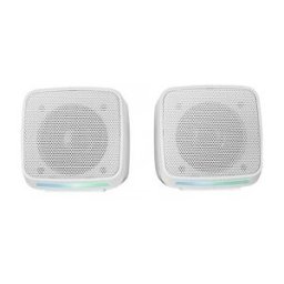 Mars Gaming MS-PRO, Altavoces Compactos 10W, Iluminación RGB Flow Dinámica, Altavoz PC con Caja de C