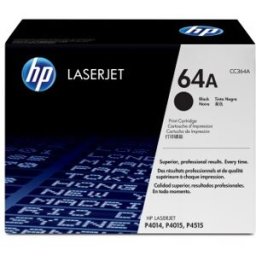 HP Cartucho de toner original LaserJet 64A negro