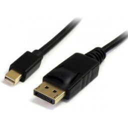 Startech.C Mini DisplayPort to DisplayPort Adapter Cable - Cable de audio / vídeo - mini-DisplayPort (M) - Disp