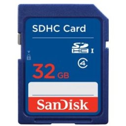 SanDisk Standard - Tarjeta de memoria flash - 32 GB - Class 2 - SDHC SDSDB-032G-B35