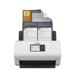 Brother ADS-4550W Escáner con alimentador automático de documentos (ADF) 600 x 600 DPI Negro, Blanco