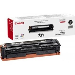 Canon 731 BK - Cartucho de tóner - 1 x negro - 1400 páginas - para i-SENSYS LBP7100Cn, LBP7110Cw, MF