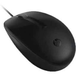 HP 125 Ratón con cable - Negro