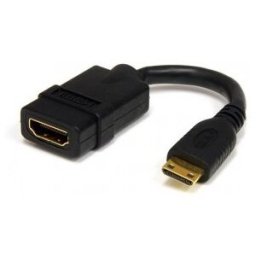 StarTech.com High Speed HDMI Cable with Ethernet - HDMI to HDMI Mini - Adaptador de vídeo / audio /