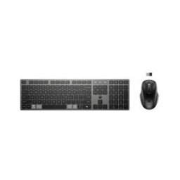 HP Combinación de teclado y ratón inalámbricos recargables Negro
