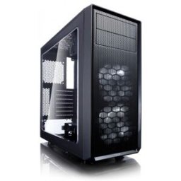 Fractal Design Focus G, Midi-Tower, PC, ATX,ITX,Micro-ATX, Negro, Ventiladores de la caja, Frente, B