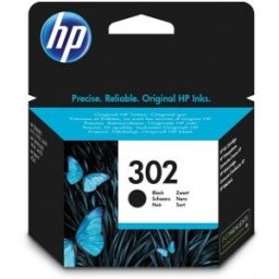 HP 302 NEGRO INK CARTRIDGE - F6U66AE