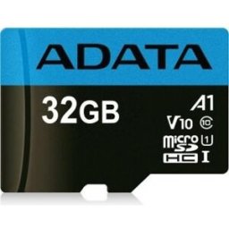 A-Data ADATA Premier 32 GB - Tarjeta de memoria con adaptador de lectura - MicroSDHC/SDXC UHS-I Class 10 V1
