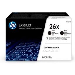 HP CF226XD TONER 26X PACK 2 NEGRO AC