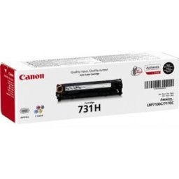 Canon 731 BK H - Cartucho de tóner - gran capacidad - 1 x negro - 2400 páginas - para i-SENSYS LBP71