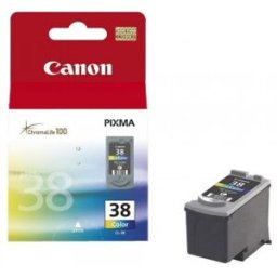 Canon CL-38 Original Cian, Magenta, Amarillo