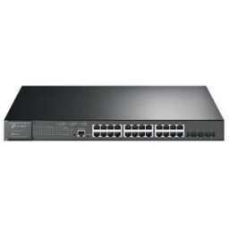 Tp-Link Switch - Administrado L2+ JetStream de 24 puertos Gigabit PoE+ y 4 puertos 10GE - SFP+