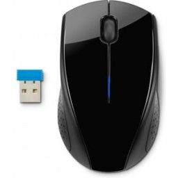 HP 200 ratón RF - Negro