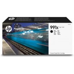 HP Cartucho Original PageWide 991X de alta capacidad negro, , M0K02AE, Negro, PageWide Pro 755